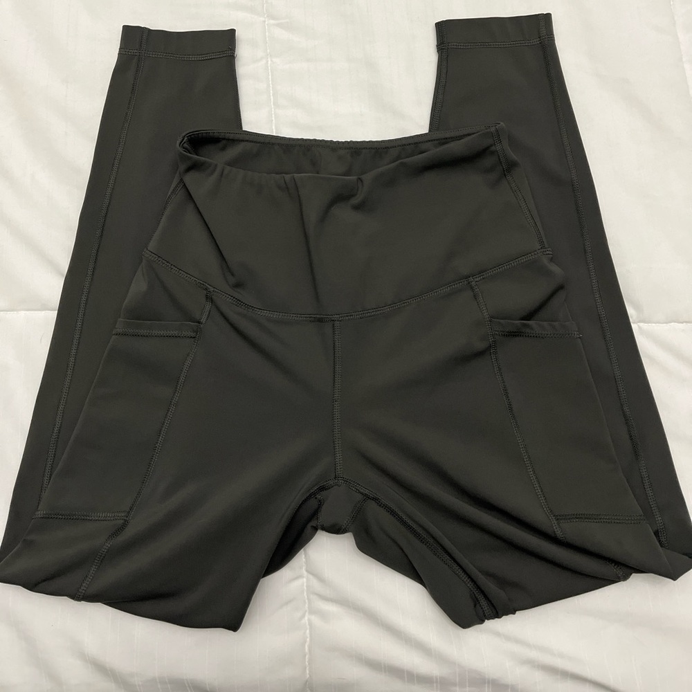 Army green legging